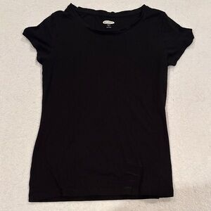 Old Navy Black Short Sleeve Tee